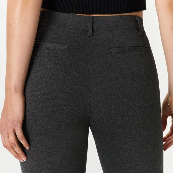 NWT Ultra-Stretch Ponte Straight Leg Pants, L, Charcoal - Picture 3 of 11